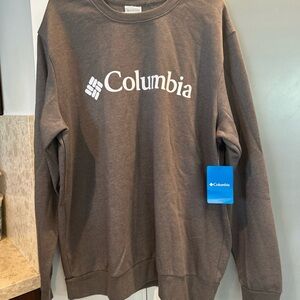 Columbia Noe  Valley III Gray Crewneck sweatshirt Mens XL NWT